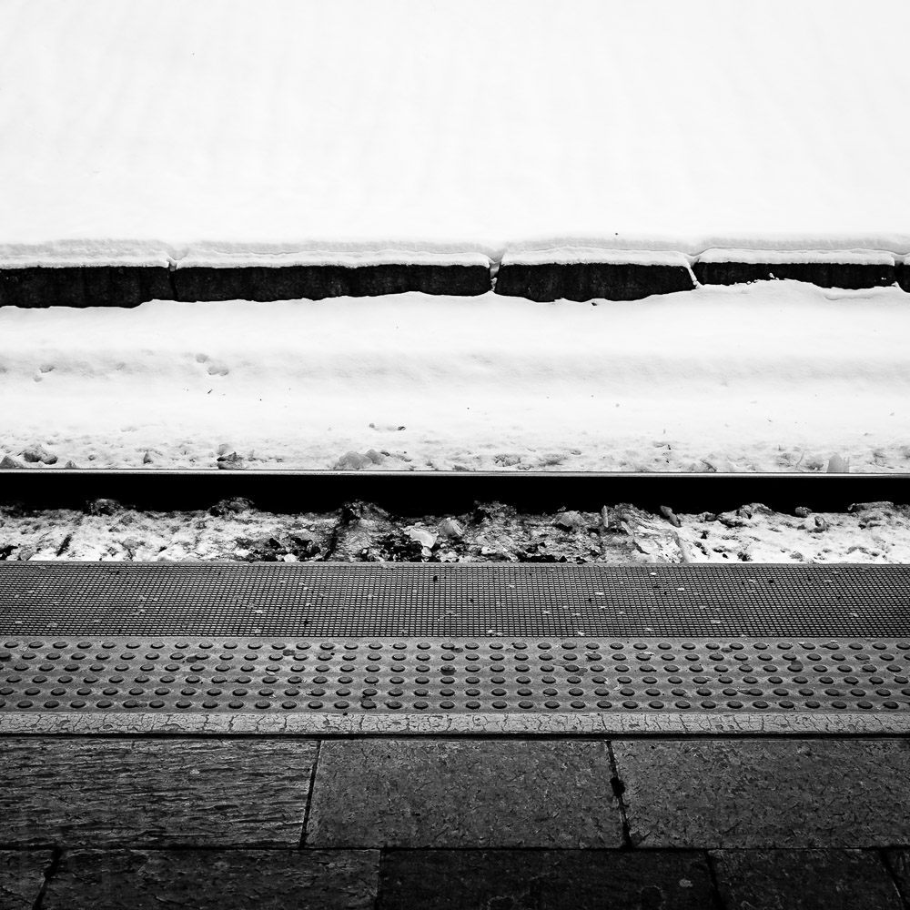 Snow tracks